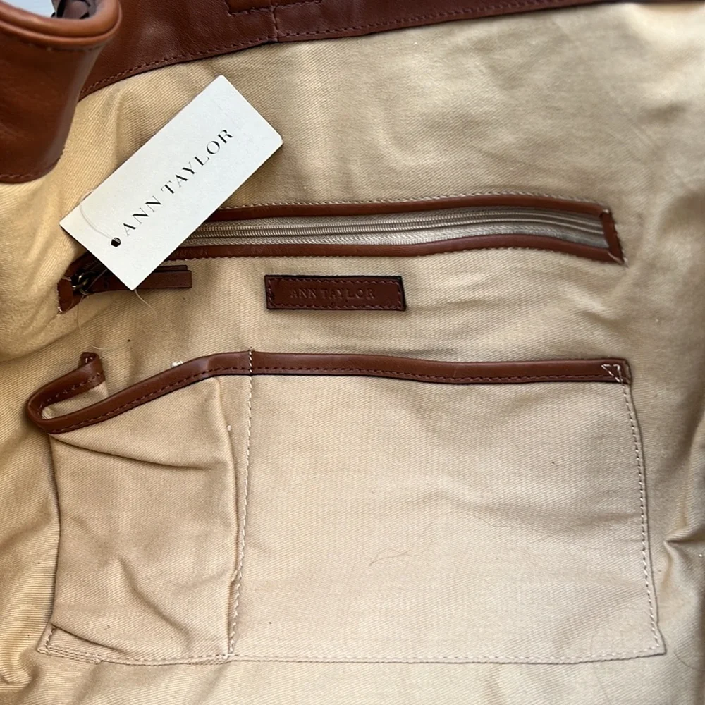 NWT Woven leather shoulder/hobo bag - Picture 3 of 16